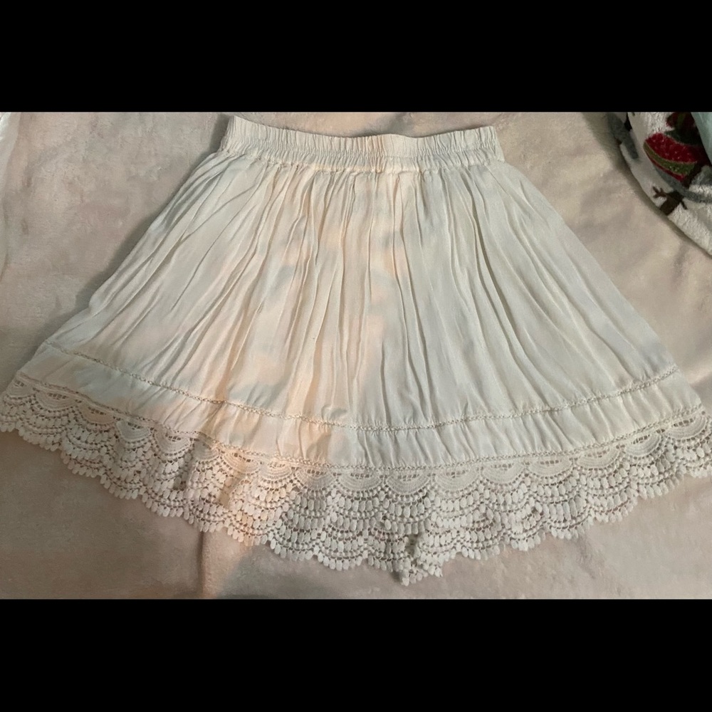 White Summer Aeropostale Skirt